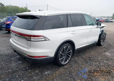 2020 Lincoln Aviator Reserve z USA, uszkodzony, nr VIN 5LM5J7XC6LGL10475